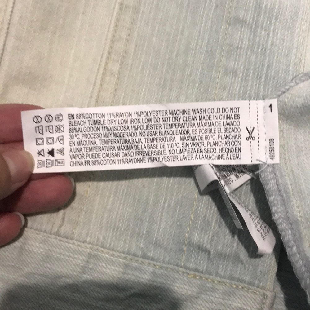 Life In Progress Light Denim Casual Jacket XS - Picture 5 of 5